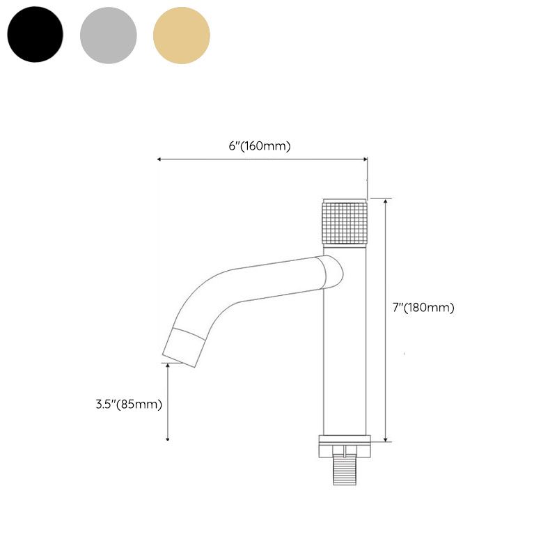 Modern Vessel Sink Faucet Stainless Steel Single Handle Low Arc Vessel Faucet Clearhalo 'bathroom_sink_faucets' 'Conjuntos de Torneiras de Lavatório e Banheiro' 'home_improvement' 'home_improvement_bathroom_sink_faucets' 'Mobiliário Doméstico' 'Página inicial' 'Renovação e equipamento de casa de banho' 'Torneira para lavatório de banheiro' 1200x1200_b1ea10f8-2ed7-449e-987b-ed639db4b818