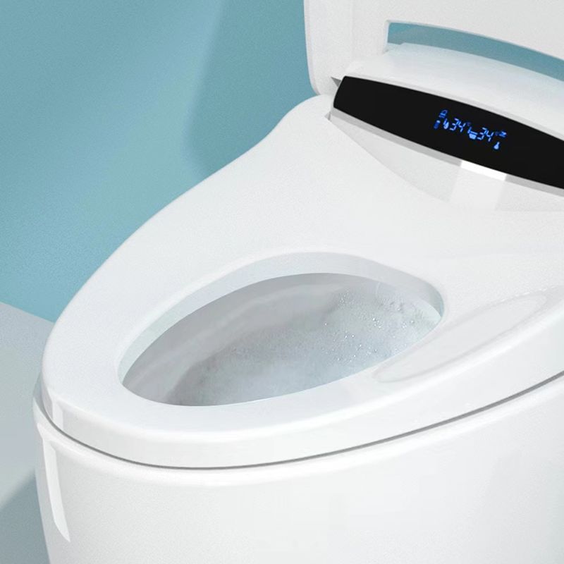 Floor Mount Bidet Elongated in White Smart Bidet with Heated Seat Clearhalo 'Bathroom Remodel & Bathroom Fixtures' 'Bidets' 'Home Improvement' 'home_improvement' 'home_improvement_bidets' 'Toilets & Bidets' 1200x1200_b1ede2c3-6cc4-484f-a112-fd7a06ac9f1c