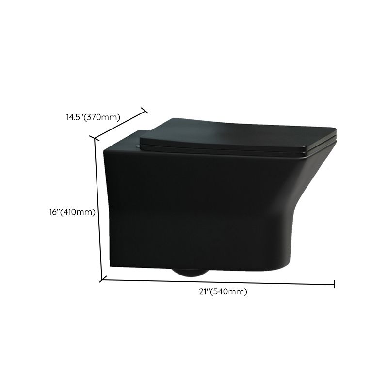 Contemporary Flush Toilet Wall Mount One-Piece Toilet Porcelain Toilet Bowl Clearhalo 'Bathroom Remodel & Bathroom Fixtures' 'Home Improvement' 'home_improvement' 'home_improvement_toilets' 'Toilets & Bidets' 'Toilets' 1200x1200_b1f5f647-81e3-48c6-8655-74e4605606d0