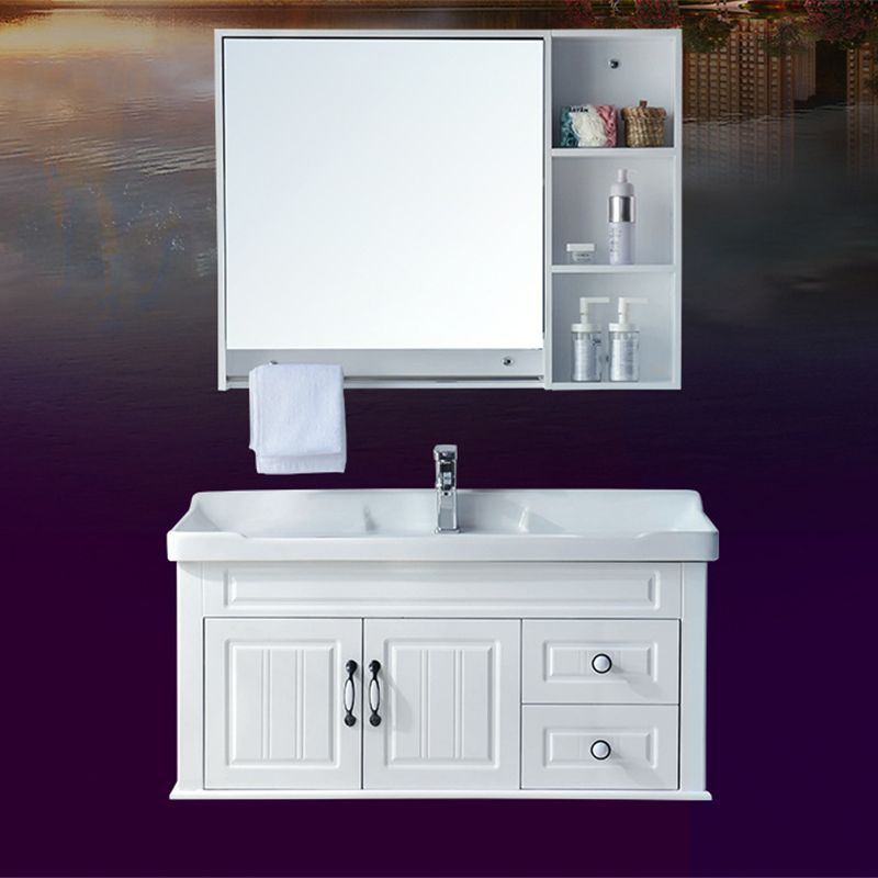 Modern Bathroom Vanity Set Wooden Freestanding Bathroom Vanity Set Clearhalo 'Bathroom Remodel & Bathroom Fixtures' 'Bathroom Vanities' 'bathroom_vanities' 'Home Improvement' 'home_improvement' 'home_improvement_bathroom_vanities' 1200x1200_b2039b7d-1da2-44f8-a92c-7e6dc93b5bd6