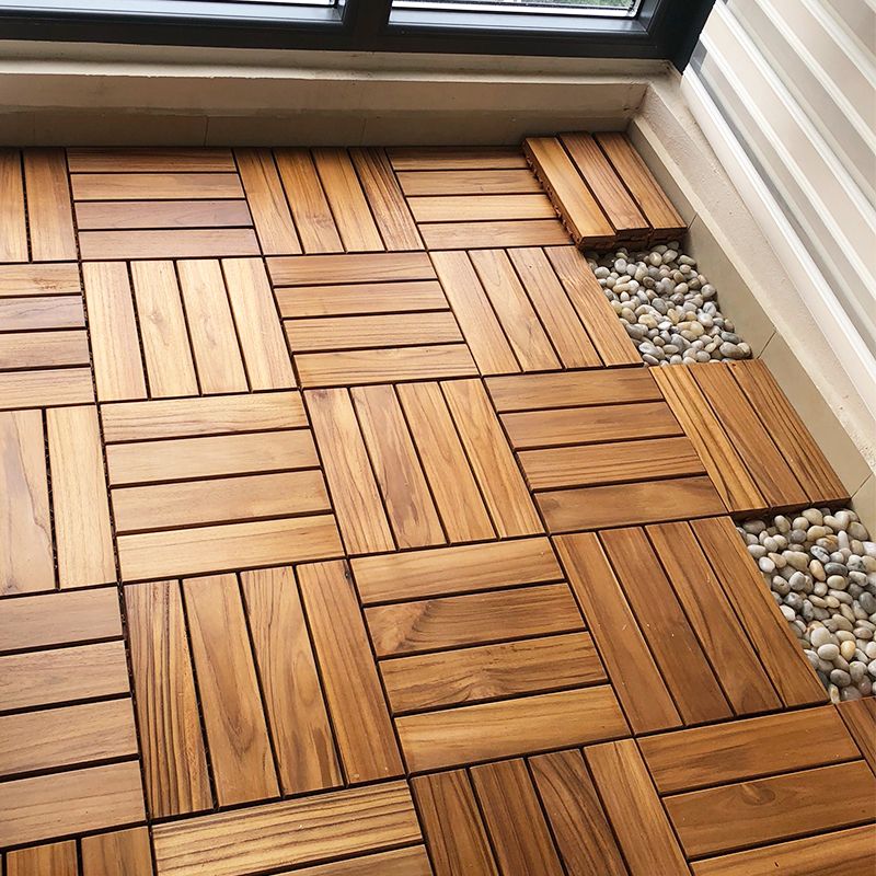 Interlocking Patio Flooring Tiles Solid Wood Patio Flooring Tiles for Outdoor Clearhalo 'Home Improvement' 'home_improvement' 'home_improvement_outdoor_deck_tiles_planks' 'Outdoor Deck Tiles & Planks' 'Outdoor Flooring & Tile' 'Outdoor Remodel' 'outdoor_deck_tiles_planks' 1200x1200_b21c3097-4e91-46ff-896a-4fed4afc1775