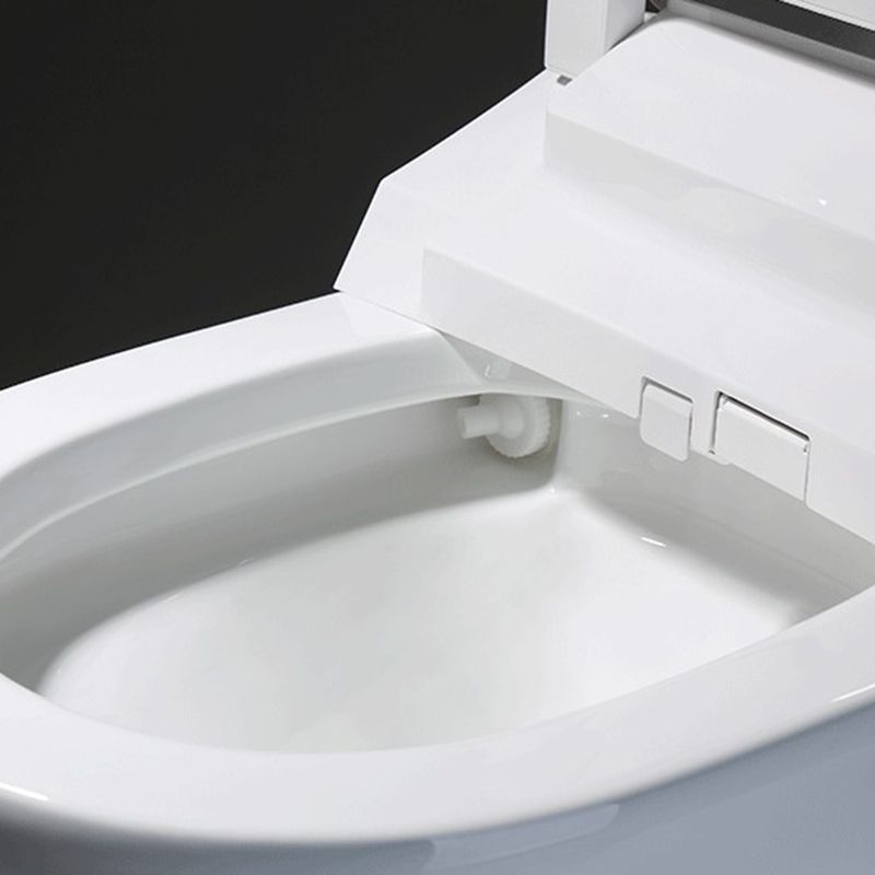 Elongated Floor Standing Bidet Vitreous China Bidets Floor Mount Bidet Clearhalo 'Bathroom Remodel & Bathroom Fixtures' 'Bidets' 'Home Improvement' 'home_improvement' 'home_improvement_bidets' 'Toilets & Bidets' 1200x1200_b25964d8-eb70-4db6-9eb4-00a2b6198fd6