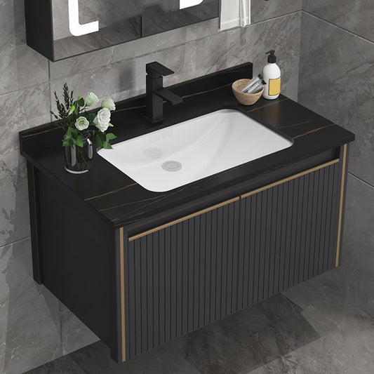 Wall Mount Bathroom Sink Vanity Modern Faucet Included Bathroom Vanity Set Clearhalo 'Bathroom Remodel & Bathroom Fixtures' 'Bathroom Vanities' 'bathroom_vanities' 'Home Improvement' 'home_improvement' 'home_improvement_bathroom_vanities' 1200x1200_b2969241-593e-46e4-bfc1-7be36701266d