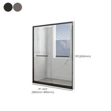 Transparent Scratch Resistant Shower Doors Double Sliding Shower Bath Door Clearhalo 'Bathroom Remodel & Bathroom Fixtures' 'Home Improvement' 'home_improvement' 'home_improvement_shower_tub_doors' 'Shower and Tub Doors' 'shower_tub_doors' 'Showers & Bathtubs' 1200x1200_b2cd49a8-4707-4b75-89cd-a18c0500ad5f