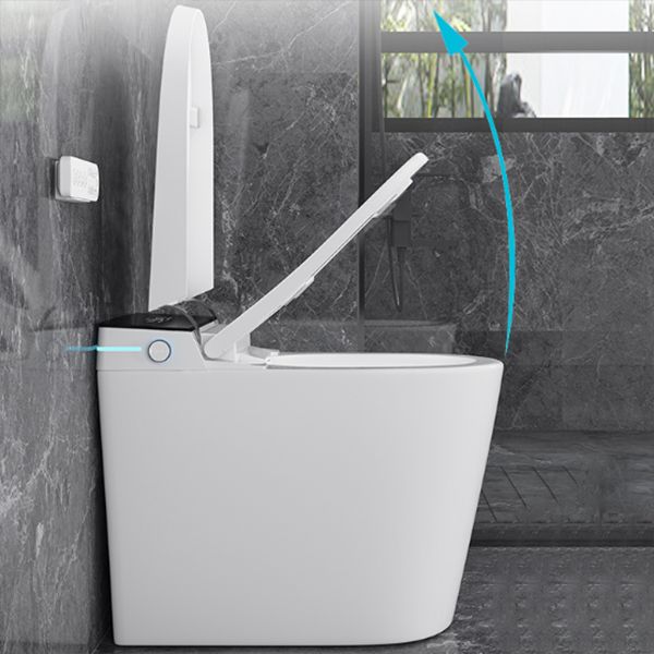 Elongated All-in-One Bidet Toilet Seat with Unlimited Warm Water Clearhalo 'Bathroom Remodel & Bathroom Fixtures' 'Bidets' 'Home Improvement' 'home_improvement' 'home_improvement_bidets' 'Toilets & Bidets' 1200x1200_b30b3e90-1aae-45f2-bcc1-8df7686d222e