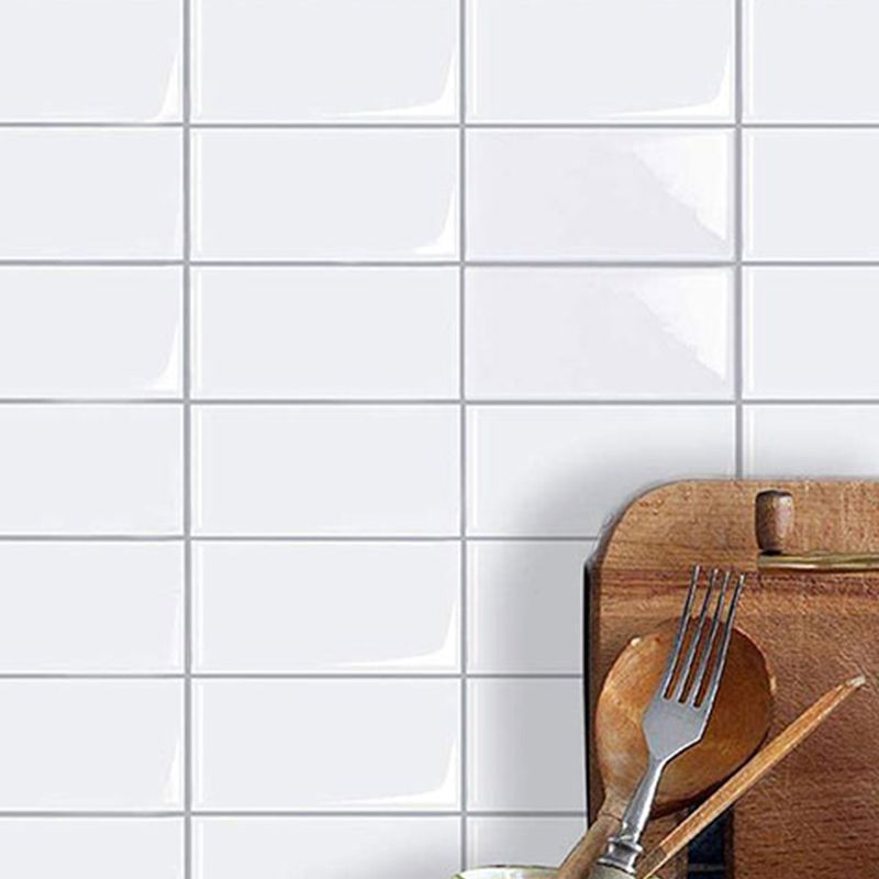 Subway Tile Wallpaper Plastic Peel and Stick Backsplash Wall Tile Clearhalo 'Flooring 'Home Improvement' 'home_improvement' 'home_improvement_peel_stick_blacksplash' 'Peel & Stick Backsplash Tile' 'peel_stick_blacksplash' 'Walls & Ceilings' Walls and Ceiling' 1200x1200_b3387612-5178-4e4d-9676-191c2ab9553f