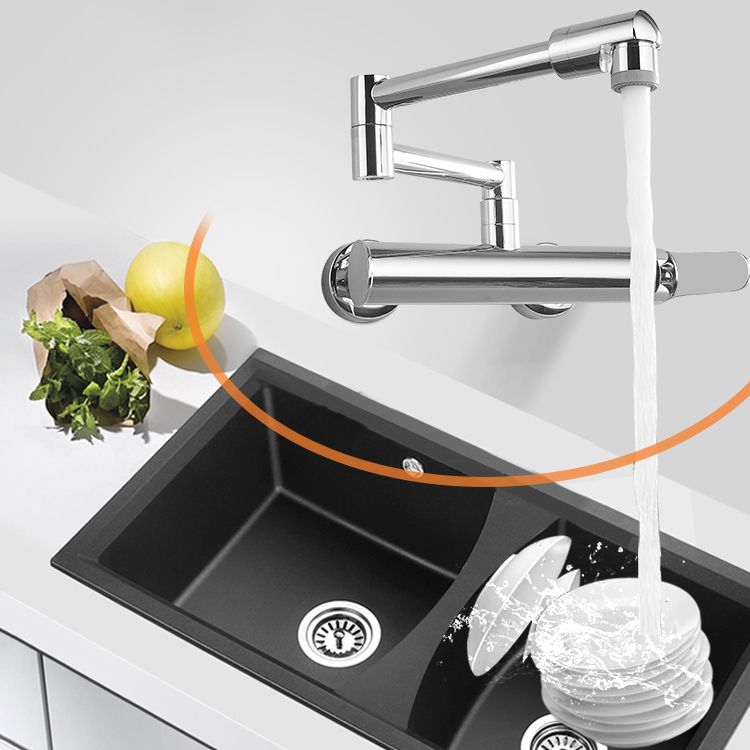 Modern Spring Spout Water Filler One Handle Low Arch Kitchen Faucet Clearhalo 'Home Improvement' 'home_improvement' 'home_improvement_kitchen_faucets' 'Kitchen Faucets' 'Kitchen Remodel & Kitchen Fixtures' 'Kitchen Sinks & Faucet Components' 'kitchen_faucets' 1200x1200_b3fce3dd-73ec-4c69-ab80-c99da094e7e7