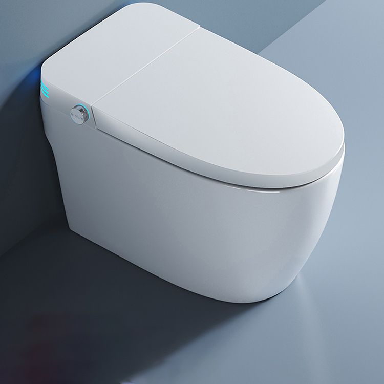 White Elongated Floor Mount Bidet All-In-One Smart Bidet with Heated Seat Clearhalo 'Bathroom Remodel & Bathroom Fixtures' 'Bidets' 'Home Improvement' 'home_improvement' 'home_improvement_bidets' 'Toilets & Bidets' 1200x1200_b464e24e-8e80-4d2b-909f-15ecfcf1fb0c