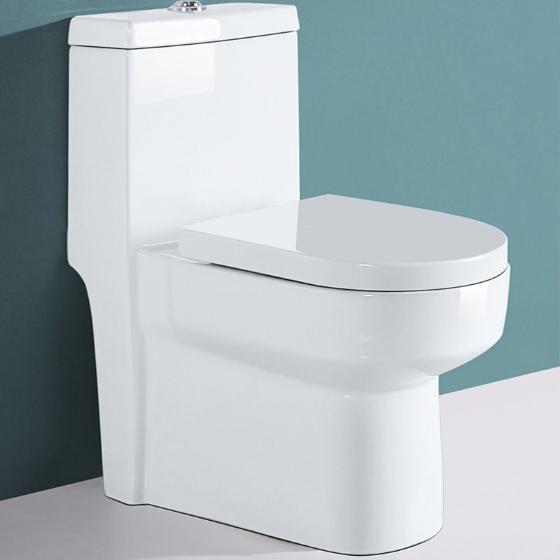 Modern One Piece Toilet Floor Mounted White Toilet Bowl with Seat for Washroom Clearhalo 'Bathroom Remodel & Bathroom Fixtures' 'Home Improvement' 'home_improvement' 'home_improvement_toilets' 'Toilets & Bidets' 'Toilets' 1200x1200_b47c636b-6c4f-4a2e-9c18-291b3b507f26