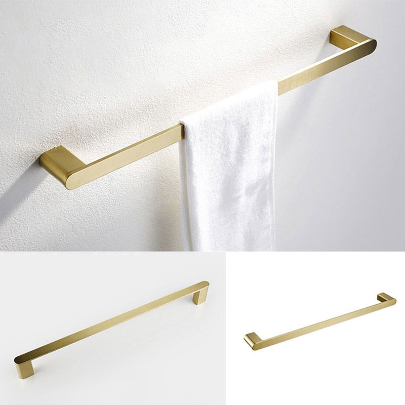 Brushed Brass Metal Bathroom Accessory As Individual Or As a Set Clearhalo 'Bathroom Hardware Sets' 'Bathroom Hardware' 'Bathroom Remodel & Bathroom Fixtures' 'bathroom_hardware_sets' 'Home Improvement' 'home_improvement' 'home_improvement_bathroom_hardware_sets' 1200x1200_b48e02a7-aabb-49e1-8936-494600634e85