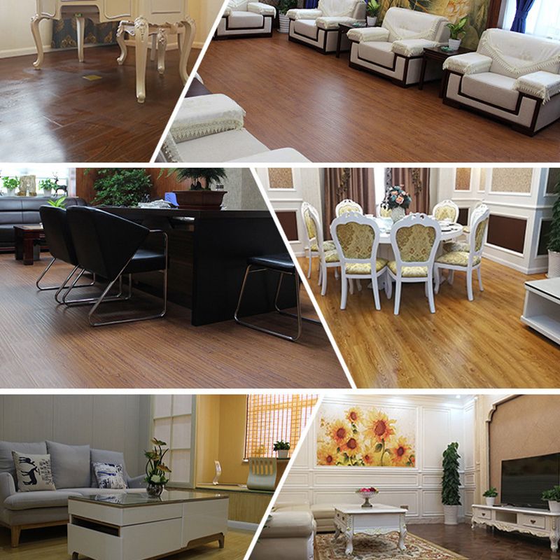 Modern Plank Flooring Scratch Resistant Smooth Wooden Floor Tile Clearhalo 'Flooring 'Hardwood Flooring' 'hardwood_flooring' 'Home Improvement' 'home_improvement' 'home_improvement_hardwood_flooring' Walls and Ceiling' 1200x1200_b4b3636d-ce54-4b8e-91b8-b027952b3bb4