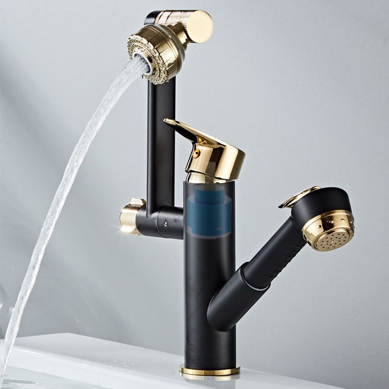 Centerset Lavatory Faucet One Hole Faucet with Single Lever Handle Clearhalo 'bathroom_sink_faucets' 'Conjunta de Baño y Conjunta de Grifo' 'Coronamiento de Baño y Dispositivo de Baño' 'Grifo del lavabo del baño' 'Hogar' 'home_improvement' 'home_improvement_bathroom_sink_faucets' 'Mejoras para el hogar' 1200x1200_b504fac2-8606-429f-9895-a5cd5dc00f45