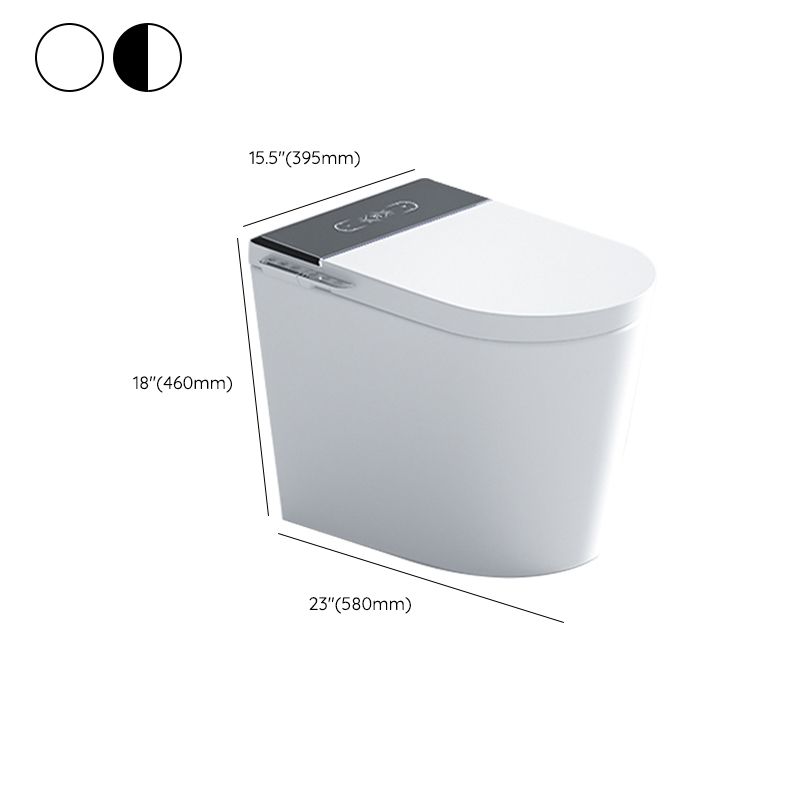 15.55" L Smart Bidet Elongated with Water Pressure Control Toilet Clearhalo 'Bathroom Remodel & Bathroom Fixtures' 'Bidets' 'Home Improvement' 'home_improvement' 'home_improvement_bidets' 'Toilets & Bidets' 1200x1200_b5083759-9c4a-403f-bf0e-4aa3dde9dc24