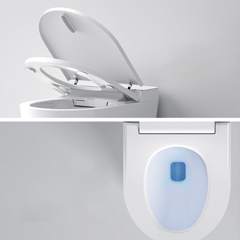 Modern Elongated Ceramic Floor Standing Bidet in White with Heated Seat Clearhalo 'Bathroom Remodel & Bathroom Fixtures' 'Bidets' 'Home Improvement' 'home_improvement' 'home_improvement_bidets' 'Toilets & Bidets' 1200x1200_b551bfa2-9fe5-415a-9cea-63df6c2bad7e