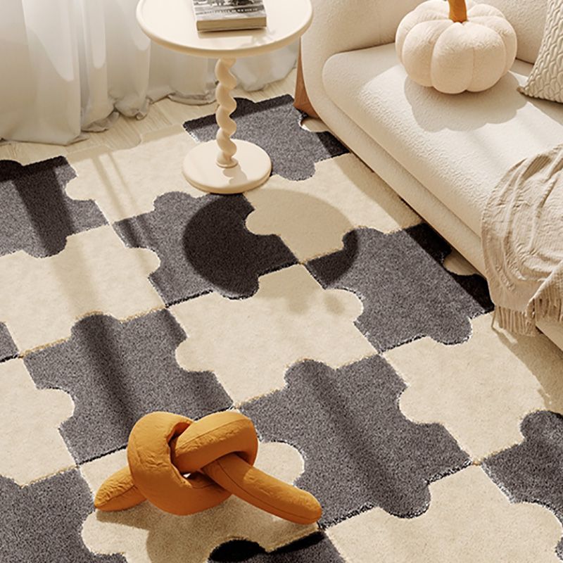 Modern Loose Lay Carpet Tile Solid Color Non-Skid Carpet Floor Tile Clearhalo 'Carpet Tiles & Carpet Squares' 'carpet_tiles_carpet_squares' 'Flooring 'Home Improvement' 'home_improvement' 'home_improvement_carpet_tiles_carpet_squares' Walls and Ceiling' 1200x1200_b5543a0c-1467-4bc5-addd-f0857e8a9342