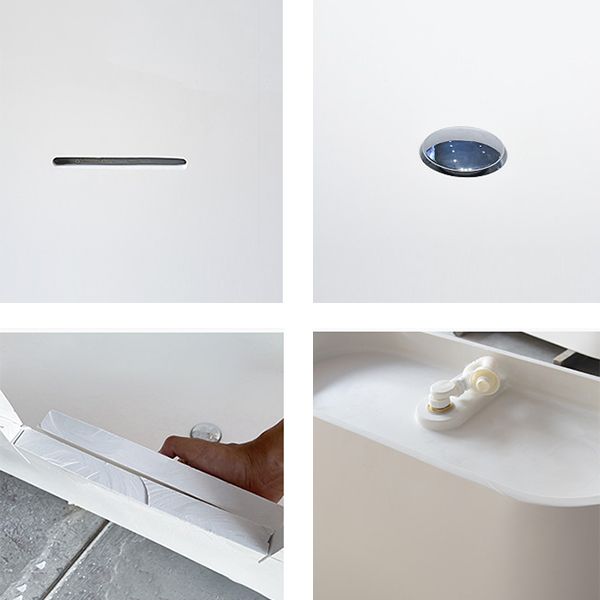 Soaking Freestanding Tub with Drain Modern White Stone Oval Bathtub Clearhalo 'Bathroom Remodel & Bathroom Fixtures' 'Bathtubs' 'Home Improvement' 'home_improvement' 'home_improvement_bathtubs' 'Showers & Bathtubs' 1200x1200_b575b100-170b-450b-8c36-b06f9be9363e