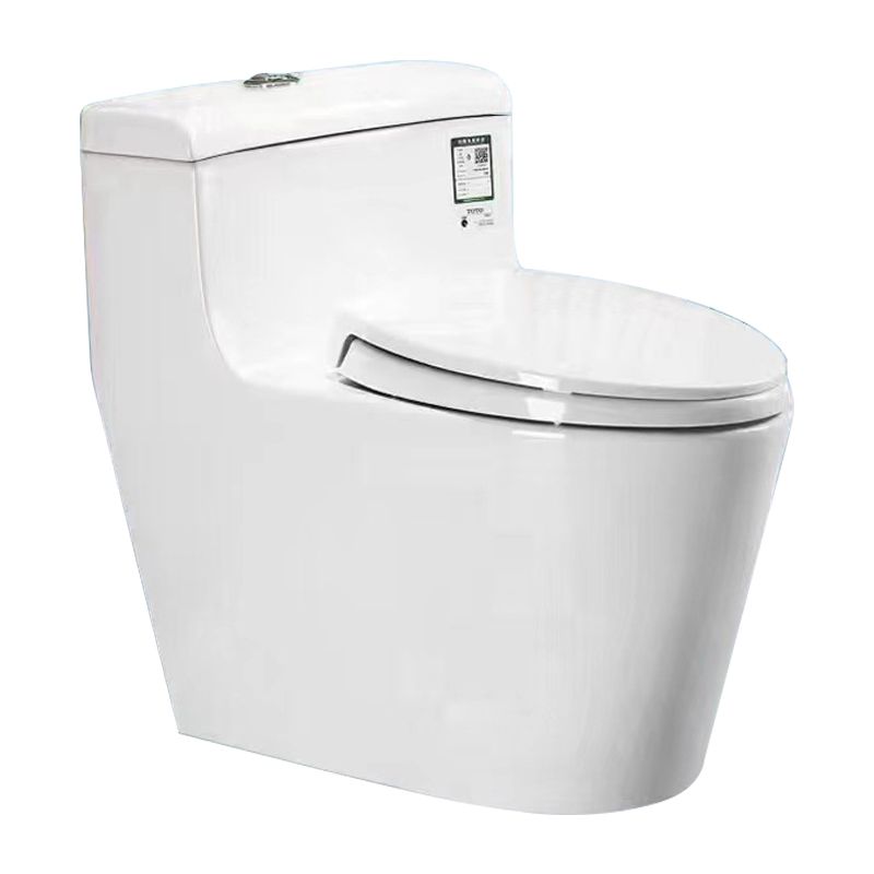 Porcelain Siphon Jet Toilet Floor Mounted One Piece Toilet Urine Toilet Clearhalo 'Bathroom Remodel & Bathroom Fixtures' 'Home Improvement' 'home_improvement' 'home_improvement_toilets' 'Toilets & Bidets' 'Toilets' 1200x1200_b57804dd-fc8f-412b-82da-34226cd07178