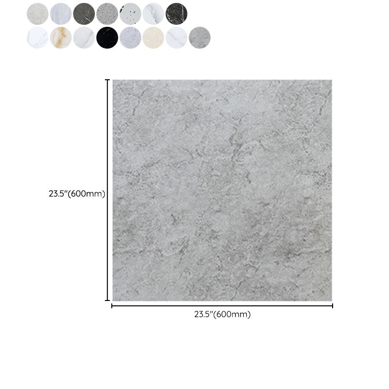 Peel and Stick Vinyl Flooring 23.6"x23.6" x2mm Marble Look PVC Flooring Clearhalo 'Flooring 'Home Improvement' 'home_improvement' 'home_improvement_vinyl_flooring' 'Vinyl Flooring' 'vinyl_flooring' Walls and Ceiling' 1200x1200_b59cab0b-4e28-423a-90c3-2dbb046909f2