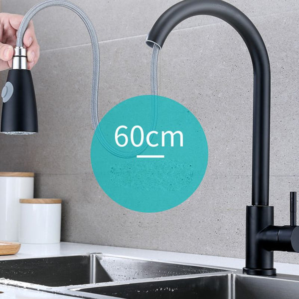 Grifos modernos Grifos de cocina estándar monomando abatibles con  dispensador de agua - Clearhalo