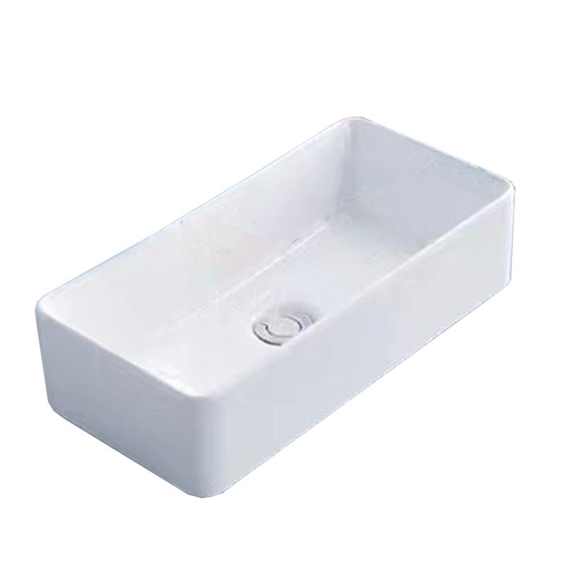 Modern Vessel Bathroom Sink Porcelain White Wash Stand for Bathroom Clearhalo 'Bathroom Remodel & Bathroom Fixtures' 'Bathroom Sinks & Faucet Components' 'Bathroom Sinks' 'bathroom_sink' 'Home Improvement' 'home_improvement' 'home_improvement_bathroom_sink' 1200x1200_b5bd750a-b9b4-4a4f-87af-1c988abf9c9e