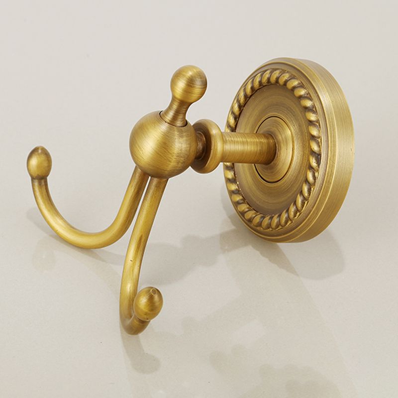 Brass Traditional Bathroom Accessory Set Vintage Bronze Bath Shelf/Towel Bar/Robe Hook Clearhalo 'Bathroom Hardware Sets' 'Bathroom Hardware' 'Bathroom Remodel & Bathroom Fixtures' 'bathroom_hardware_sets' 'Home Improvement' 'home_improvement' 'home_improvement_bathroom_hardware_sets' 1200x1200_b5cc6413-62b3-4c97-9df6-54a8fcb004d7