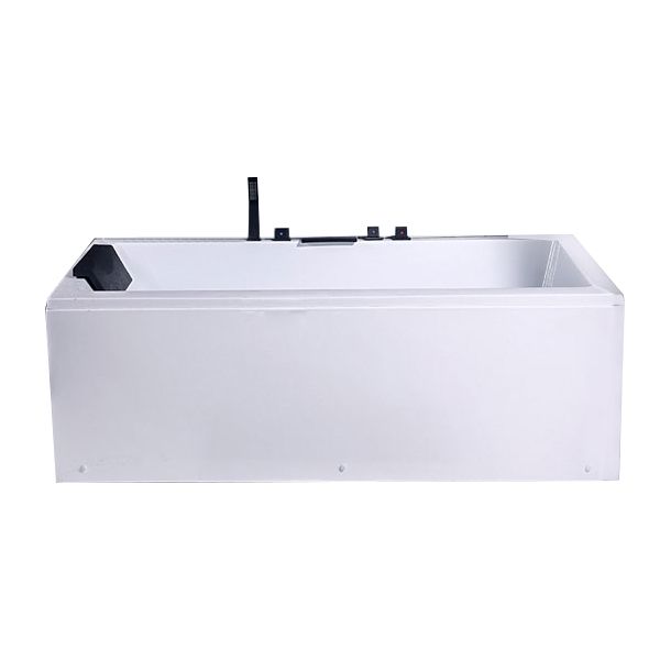 Freestanding Antique Finish Soaking Bath Rectangular Modern Bath Tub Clearhalo 'Bathroom Remodel & Bathroom Fixtures' 'Bathtubs' 'Home Improvement' 'home_improvement' 'home_improvement_bathtubs' 'Showers & Bathtubs' 1200x1200_b5ce43e7-3e18-4a47-bf97-3fb2cba94853