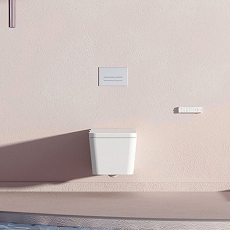 Dual Flush Wall Hung Toilet Set Stain Resistant Wall Mounted Bidet Clearhalo 'Bathroom Remodel & Bathroom Fixtures' 'Bidets' 'Home Improvement' 'home_improvement' 'home_improvement_bidets' 'Toilets & Bidets' 1200x1200_b5e26c84-20b9-4f20-9f5b-3339ec5950b1