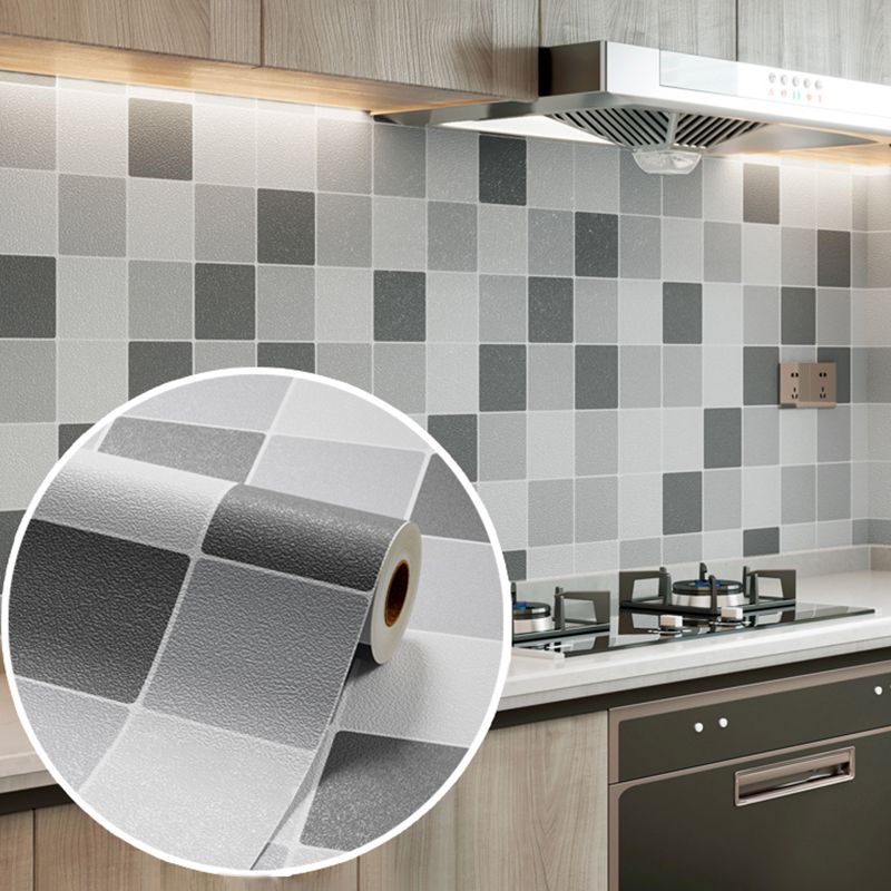 Modern Kitchen Backsplash Tile Waterproof Peel and Stick Mosaic Tile Clearhalo 'Flooring 'Home Improvement' 'home_improvement' 'home_improvement_peel_stick_blacksplash' 'Peel & Stick Backsplash Tile' 'peel_stick_blacksplash' 'Walls & Ceilings' Walls and Ceiling' 1200x1200_b6160bfc-76c7-41bf-9575-d927d4b31589