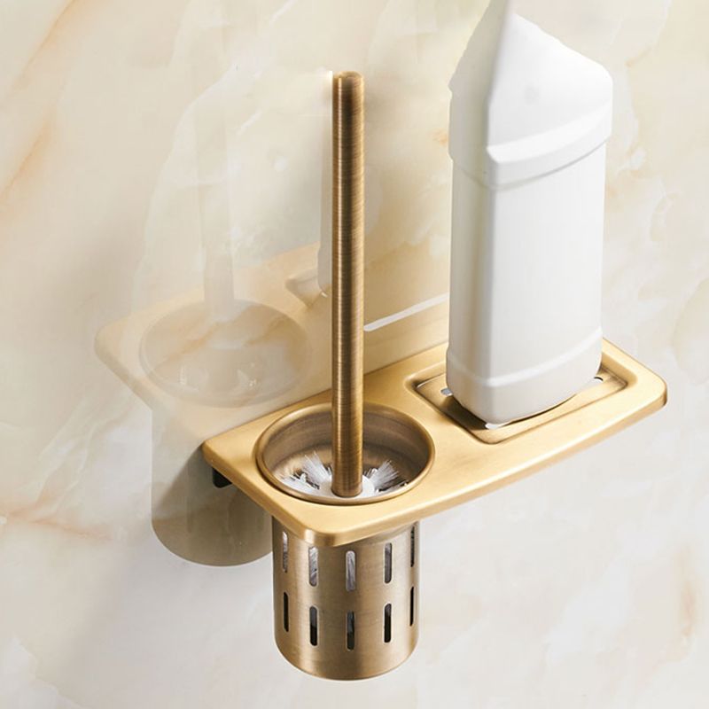 Vintage Bronze Bathroom Accessory Set Brushed Brass Towel Bar/Paper Holder/Bath Shelf Clearhalo 'Bathroom Hardware Sets' 'Bathroom Hardware' 'Bathroom Remodel & Bathroom Fixtures' 'bathroom_hardware_sets' 'Home Improvement' 'home_improvement' 'home_improvement_bathroom_hardware_sets' 1200x1200_b779a52b-1bbf-4c16-82e4-c8c6afadc99c