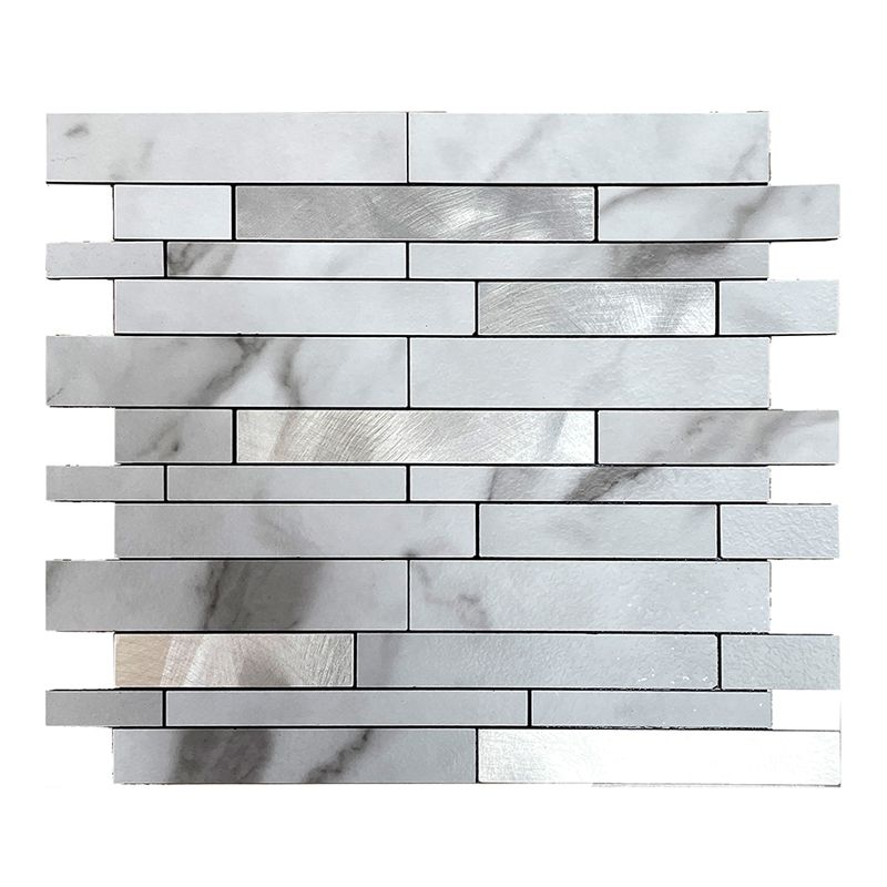 Modern Subway Tile Peel and Stick Backsplash Tile for Kitchen Clearhalo 'Flooring 'Home Improvement' 'home_improvement' 'home_improvement_peel_stick_blacksplash' 'Peel & Stick Backsplash Tile' 'peel_stick_blacksplash' 'Walls & Ceilings' Walls and Ceiling' 1200x1200_b80c124f-3659-475b-afa4-e2c55d3701f1