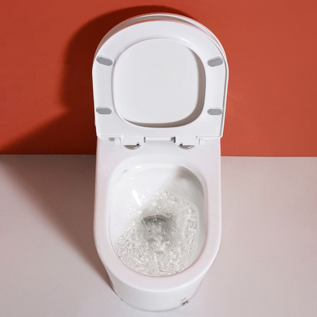 Contemporary Elongated Toilet Bowl Siphon Jet Flush Toilet with Seat for Bathroom Clearhalo 'Bathroom Remodel & Bathroom Fixtures' 'Home Improvement' 'home_improvement' 'home_improvement_toilets' 'Toilets & Bidets' 'Toilets' 1200x1200_b872df54-0fa8-437b-8cce-3903fb9a92be
