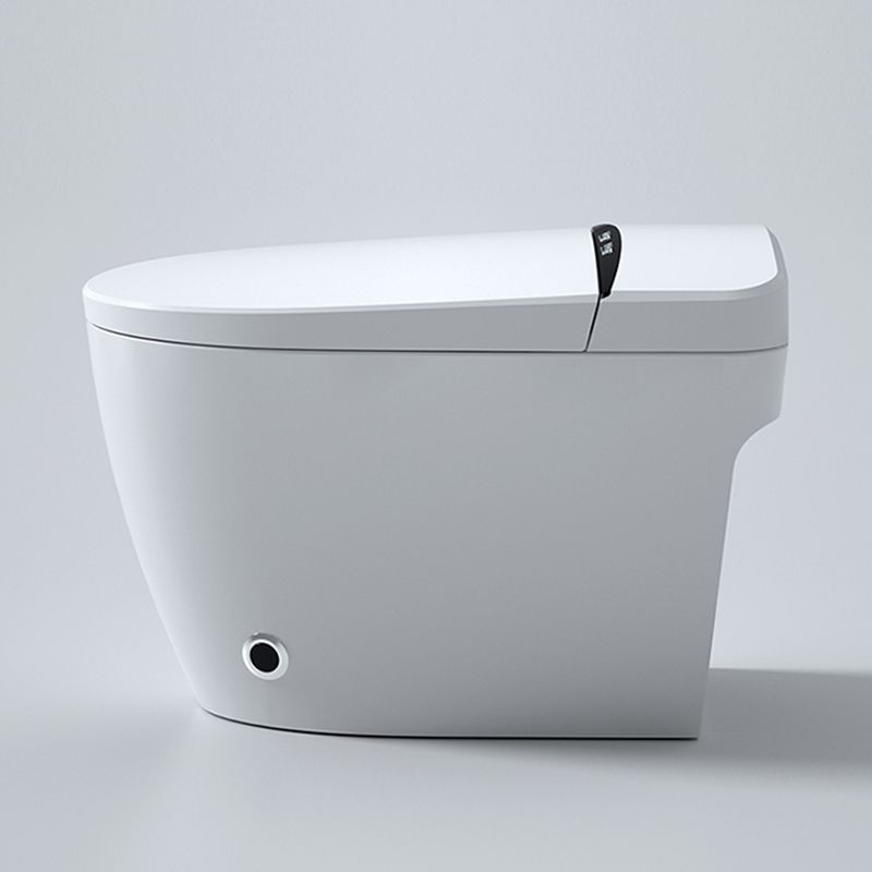 Elongated Ceramic Smart Toilet Seat Bidet in Tankless with Heated Seat Clearhalo 'Bathroom Remodel & Bathroom Fixtures' 'Bidets' 'Home Improvement' 'home_improvement' 'home_improvement_bidets' 'Toilets & Bidets' 1200x1200_b89f3986-ad78-4db6-89a0-378b784abcf9
