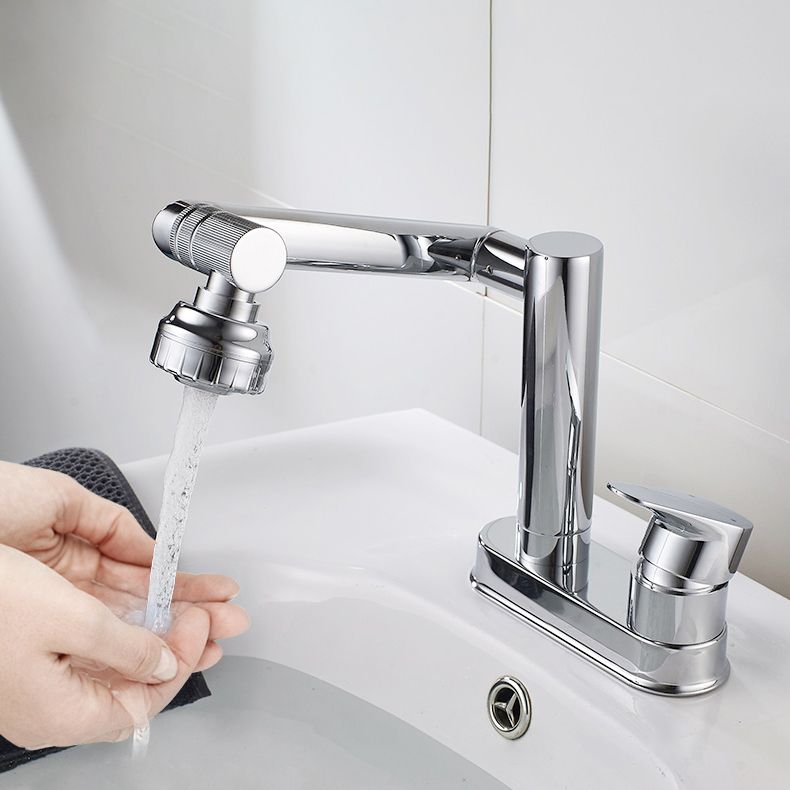 Modern 1-Handle Bathroom Sink Faucet 2 Hole Centerset Lavatory Faucet Clearhalo 'Bathroom Remodel & Bathroom Fixtures' 'Bathroom Sink Faucets' 'Bathroom Sinks & Faucet Components' 'bathroom_sink_faucets' 'Home Improvement' 'home_improvement' 'home_improvement_bathroom_sink_faucets' 1200x1200_b93fe80a-b2d5-40d8-b4d2-ba8576334fe5