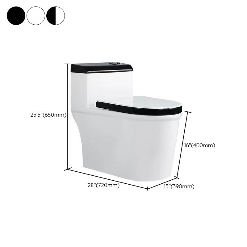 Modern 1 Piece Toilet Bowl Floor Mounted Urine Toilet for Bathroom Clearhalo 'Bathroom Remodel & Bathroom Fixtures' 'Home Improvement' 'home_improvement' 'home_improvement_toilets' 'Toilets & Bidets' 'Toilets' 1200x1200_b9b477e6-938c-4761-853c-9ab6a5a38fe1