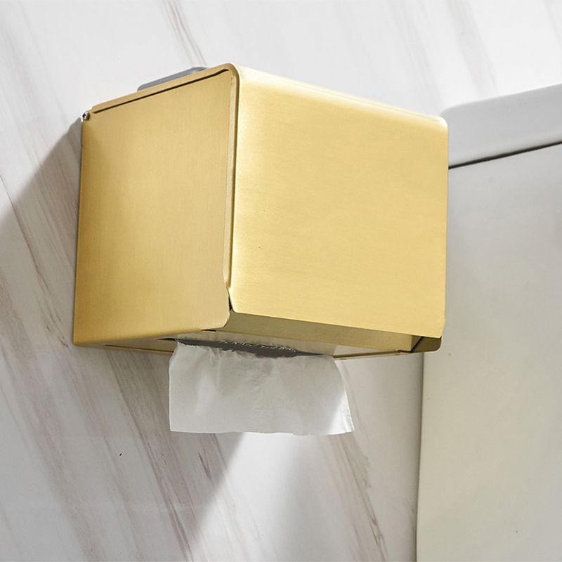 Modern Bathroom Hardware Paper Holder Bath Shelf Gold Bathroom Accessory Kit Clearhalo 'Bathroom Hardware Sets' 'Bathroom Hardware' 'Bathroom Remodel & Bathroom Fixtures' 'bathroom_hardware_sets' 'Home Improvement' 'home_improvement' 'home_improvement_bathroom_hardware_sets' 1200x1200_b9f1aa07-99ba-45e6-bd30-106613f2f32e