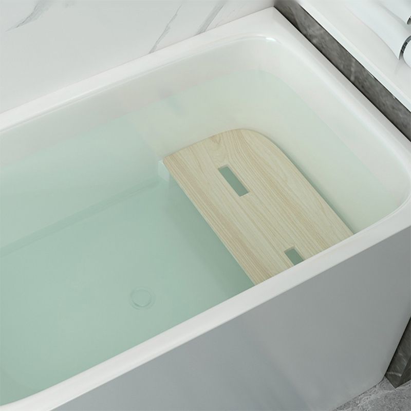 Modern Style Apron Front Bathtub Rectangular Acrylic Bathroom Bathtub Clearhalo 'Bathroom Remodel & Bathroom Fixtures' 'Bathtubs' 'Home Improvement' 'home_improvement' 'home_improvement_bathtubs' 'Showers & Bathtubs' 1200x1200_ba3e1e2d-b13c-4ad9-9358-7971255b92e6