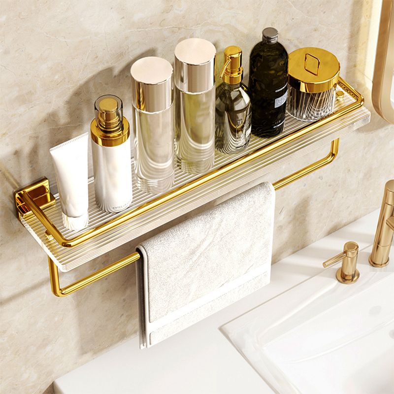 Modern Silver/Gold Bathroom Hardware Set Bath Shelf Bathroom Set Clearhalo 'Bathroom Hardware Sets' 'Bathroom Hardware' 'Bathroom Remodel & Bathroom Fixtures' 'bathroom_hardware_sets' 'Home Improvement' 'home_improvement' 'home_improvement_bathroom_hardware_sets' 1200x1200_ba56a1ca-5efe-4c9e-80f0-89482cdfc4c8