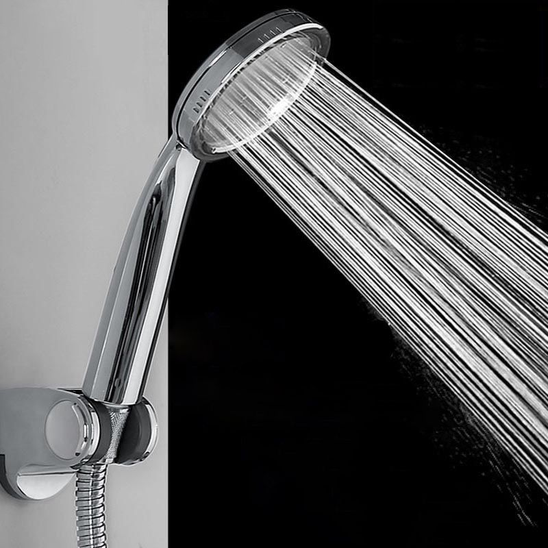 Contemporary Style Shower Head Wall-mounted Plastic Shower Head Clearhalo 'Bathroom Remodel & Bathroom Fixtures' 'Home Improvement' 'home_improvement' 'home_improvement_shower_heads' 'Shower Heads' 'shower_heads' 'Showers & Bathtubs Plumbing' 'Showers & Bathtubs' 1200x1200_bb27cef2-b9fc-4490-a6f0-418b14998c56