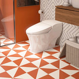 Modern Style Floor Tile Scratch Resistant Geometric Pattern Straight Edge Floor Tile Clearhalo 'Floor Tiles & Wall Tiles' 'floor_tiles_wall_tiles' 'Flooring 'Home Improvement' 'home_improvement' 'home_improvement_floor_tiles_wall_tiles' Walls and Ceiling' 1200x1200_bb50060b-b915-4762-8975-e84d72bbd47e