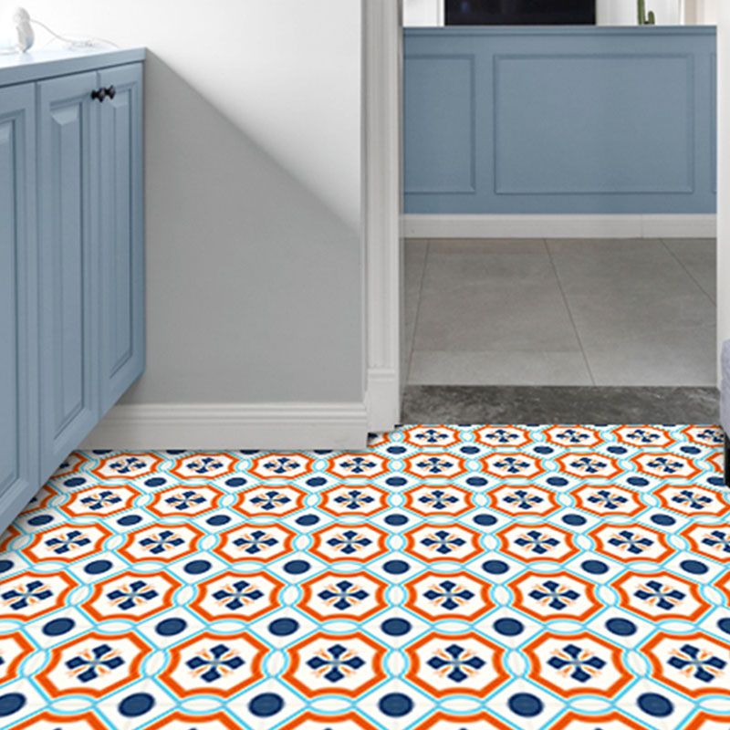 Modern Peel and Stick Tile Vinyl Square Peel & Stick Mosaic Tile Clearhalo 'Flooring 'Home Improvement' 'home_improvement' 'home_improvement_vinyl_flooring' 'Vinyl Flooring' 'vinyl_flooring' Walls and Ceiling' 1200x1200_bb5ae32e-8e19-4656-b890-be2544811cf8