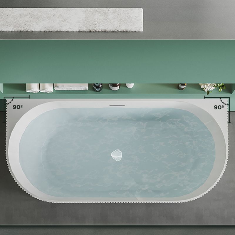 Modern White Acrylic Soaking Bathtub Rectangle Back to Wall Bathtub Clearhalo 'Bathroom Remodel & Bathroom Fixtures' 'Bathtubs' 'Home Improvement' 'home_improvement' 'home_improvement_bathtubs' 'Showers & Bathtubs' 1200x1200_bbbb4131-7feb-4f91-b3f1-3f43897ff235