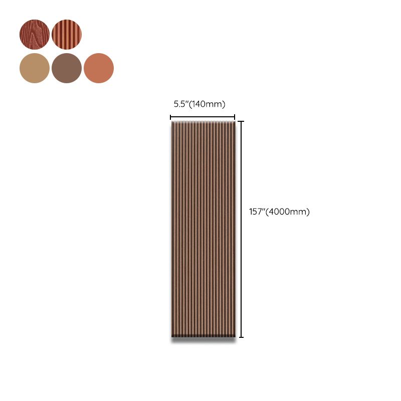 Waterproof Engineered Hardwood Flooring Medium Wood Click-Locking for Patio Garden Clearhalo 'Flooring 'Hardwood Flooring' 'hardwood_flooring' 'Home Improvement' 'home_improvement' 'home_improvement_hardwood_flooring' Walls and Ceiling' 1200x1200_bbc5aaff-c49d-4883-a28d-01e4dfba5201