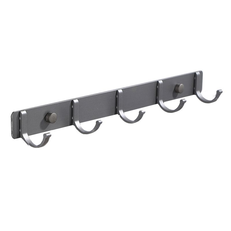 Modern Bathroom Hardware Set Towel Bar Grey Bath Shelf Bathroom Set Clearhalo 'Bathroom Hardware Sets' 'Bathroom Hardware' 'Bathroom Remodel & Bathroom Fixtures' 'bathroom_hardware_sets' 'Home Improvement' 'home_improvement' 'home_improvement_bathroom_hardware_sets' 1200x1200_bbd3b9fa-86f3-4333-9ab7-d935884246a3