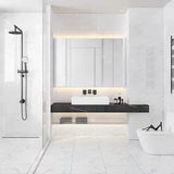 Bathroom Floor Wall Tile Marble Print Rectangle Indoor Wall Tile Clearhalo 'Floor Tiles & Wall Tiles' 'floor_tiles_wall_tiles' 'Flooring 'Home Improvement' 'home_improvement' 'home_improvement_floor_tiles_wall_tiles' Walls and Ceiling' 1200x1200_bc48f8df-13c2-44b5-904a-c3e19062c617