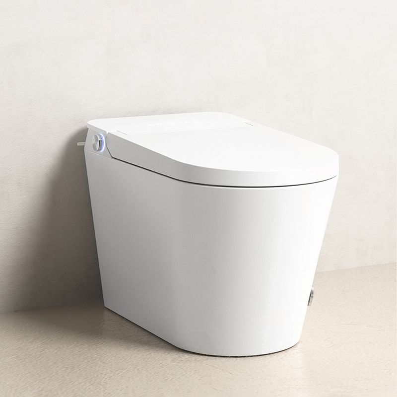 Contemporary Elongated Toilet Seat Bidet White Heated Seat Bidet Seat Clearhalo 'Bathroom Remodel & Bathroom Fixtures' 'Bidets' 'Home Improvement' 'home_improvement' 'home_improvement_bidets' 'Toilets & Bidets' 1200x1200_bc5d5f47-4d4a-4345-ad05-e5ee0a07c013
