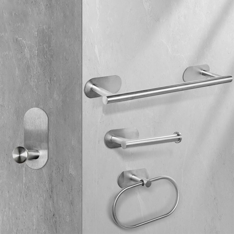 Stainless Steel Bathroom Hardware Set Modern Minimalist Bathroom Hardware Set Clearhalo 'Bathroom Hardware Sets' 'Bathroom Hardware' 'Bathroom Remodel & Bathroom Fixtures' 'bathroom_hardware_sets' 'Home Improvement' 'home_improvement' 'home_improvement_bathroom_hardware_sets' 1200x1200_bc6c830f-7696-47b1-973a-afba92491a2f