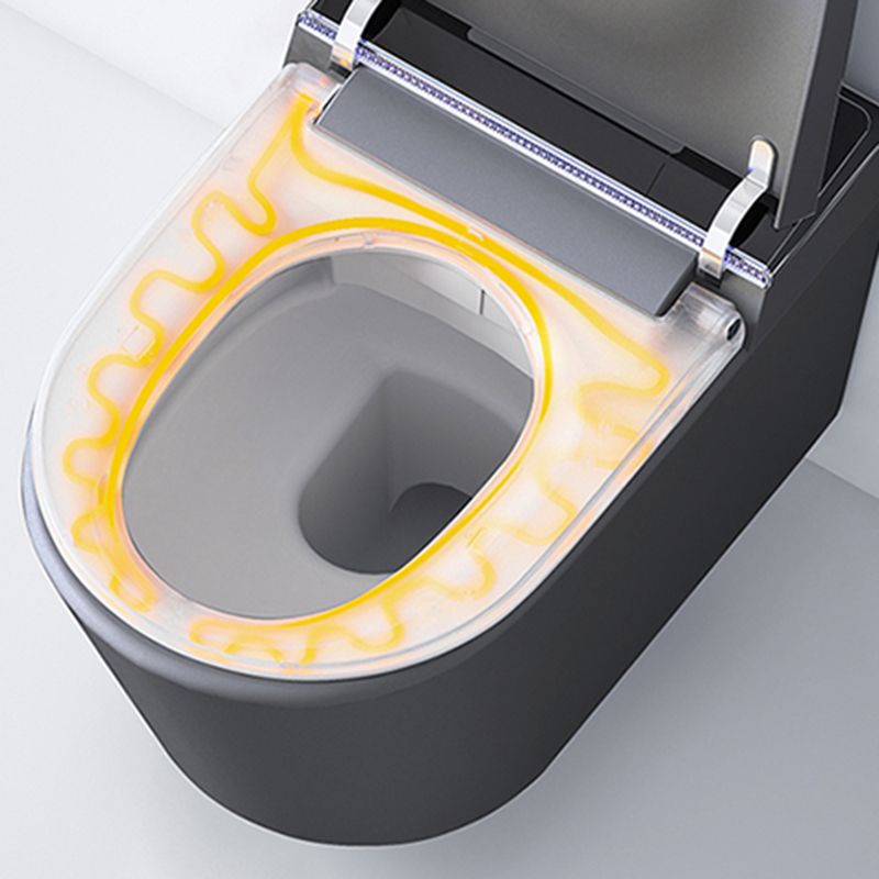 Elongated Toilet Seat Bidet Contemporary Bidet Toilet, Seat Remote Control Included Clearhalo 'Bathroom Remodel & Bathroom Fixtures' 'Bidets' 'Home Improvement' 'home_improvement' 'home_improvement_bidets' 'Toilets & Bidets' 1200x1200_bcd6e8a5-ffe7-4644-9006-db64672339a7
