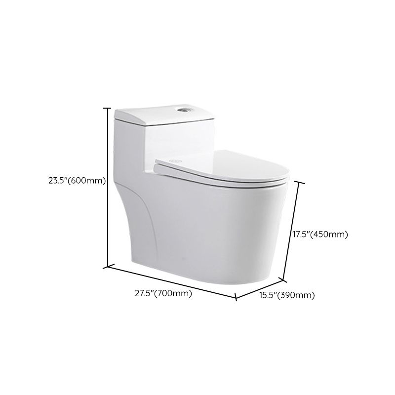 Traditional 1-Piece Toilet Bowl White Urine Toilet with Slow Close Seat for Bathroom Clearhalo 'Bathroom Remodel & Bathroom Fixtures' 'Home Improvement' 'home_improvement' 'home_improvement_toilets' 'Toilets & Bidets' 'Toilets' 1200x1200_bd0d410f-6d70-42ab-afb4-9ed8ff558bb1