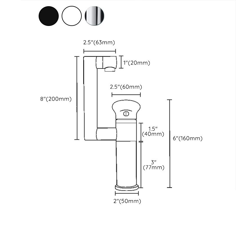 Contemporary Centerset Faucet Lever Handles Single Hole Solid Brass Circular Faucet Clearhalo 'Bathroom Remodel & Bathroom Fixtures' 'Bathroom Sink Faucets' 'Bathroom Sinks & Faucet Components' 'bathroom_sink_faucets' 'Home Improvement' 'home_improvement' 'home_improvement_bathroom_sink_faucets' 1200x1200_bddfb5b9-8d5a-498f-ae7b-527cabc2333a