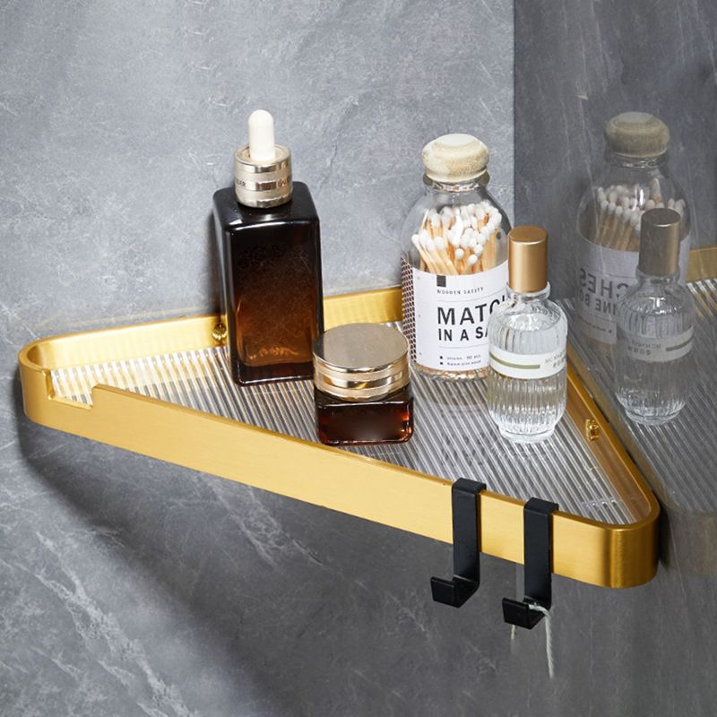 Modern Gold/Black 3 Piece Bathroom Accessory Set, Bath Shelf Clearhalo 'Bathroom Hardware Sets' 'Bathroom Hardware' 'Bathroom Remodel & Bathroom Fixtures' 'bathroom_hardware_sets' 'Home Improvement' 'home_improvement' 'home_improvement_bathroom_hardware_sets' 1200x1200_be134ecf-8a0f-41f8-bc16-517a8971b07a